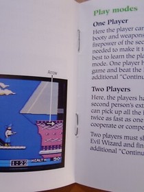 Skull & Crossbones NES / Tengen Manual Only ~ Instruction Booklet