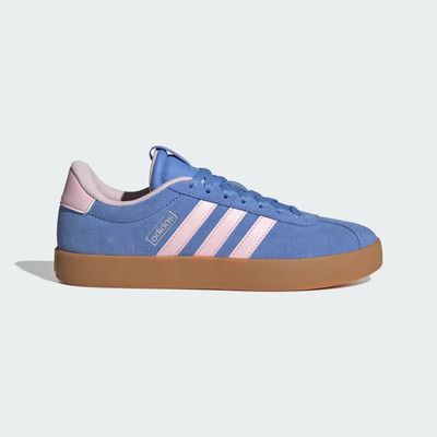 Adidas Women's VL Court 3.0 'Blue Fusion Clear Pink' Shoes JR8648