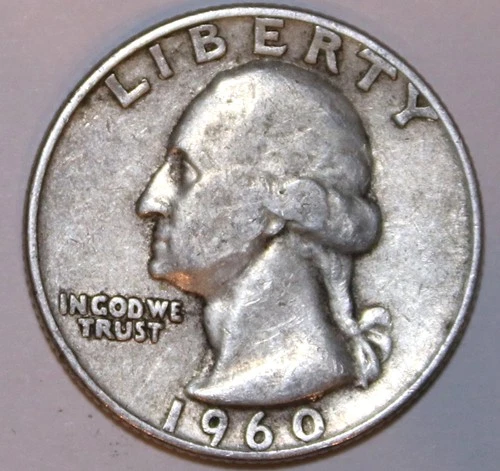 1960-D Washington Quarter - Very Fine - #2514EA