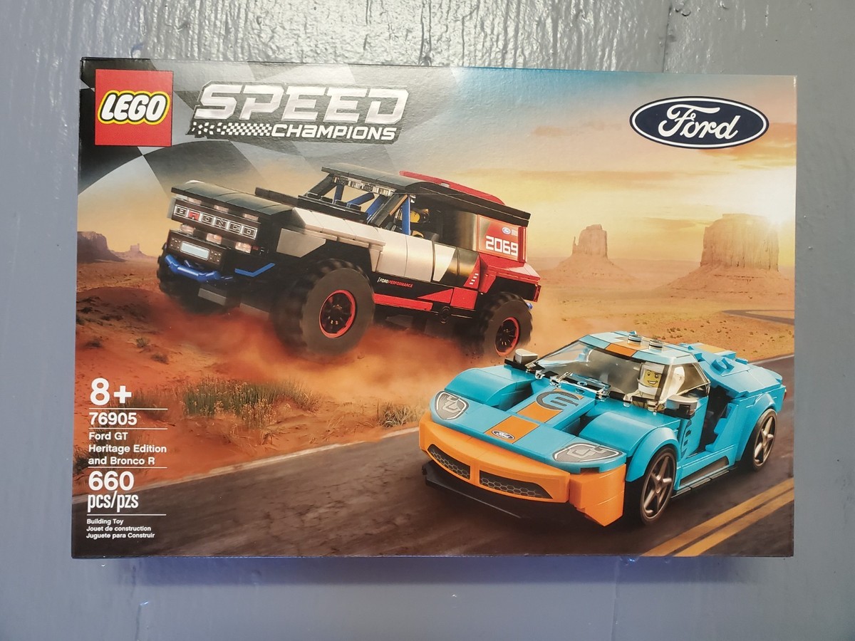 LEGO 76905 - Ford GT Heritage Edition and Bronco R (SPEED