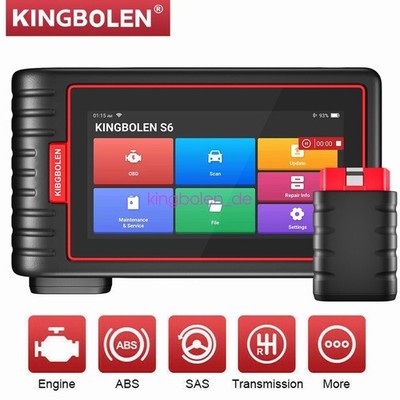 KINGBOLEN S6 Profi KFZ Diagnosegerät Auto OBD2 Scanner ALLE SYSTEM TPMS IMMO