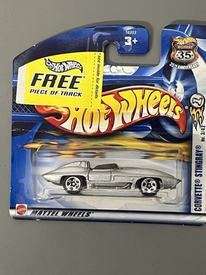 Hot Wheels Corvette Stingray Hw 2003 First Editions Short Card g