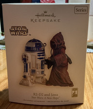 Hallmark Star Wars R2-D2 and Jawa A New Hope Ornament 2007 NEW NIB