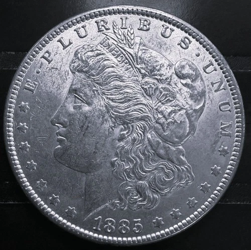 1885-P $1 Morgan Silver Dollar BU