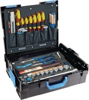 Werkzeugsortiment 1100-01 58-Teilig Allgemeines Handwerk L-Boxx Gedore