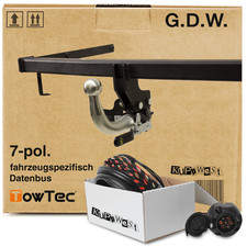 Für Mercedes CLK Cabrio A209 G.D.W. Anhängerkupplung abnehmbar & 7poliger E-Satz