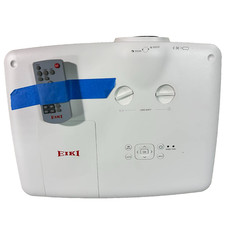 Eiki EK-309W Video Projector 6000 Lumen WXGA Tested Working Remote  51026