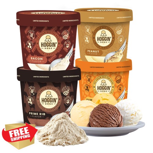 Puppy Cake 4 Pack Ice Cream Mix