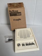 NUTONE IS-405L 5" INWALL INTERCOM SPEAKER FOR 4006 SYSTEM ADOBE WHITE NOS