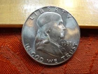 1953-S United States 90% Silver Franklin Half Dollar 50c - No Reserve