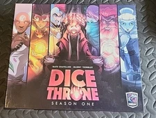 Roxley Board Game Dice Throne  Season 1 First Edition Ex cond.