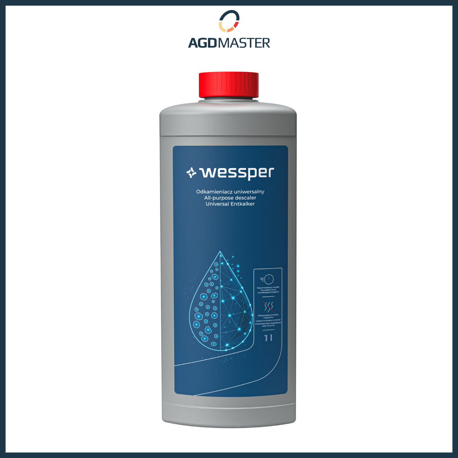 Flüssig Entkalker 1000ml für Kaffeevollautomat Siemens, Saeco, Phillips, Bosch