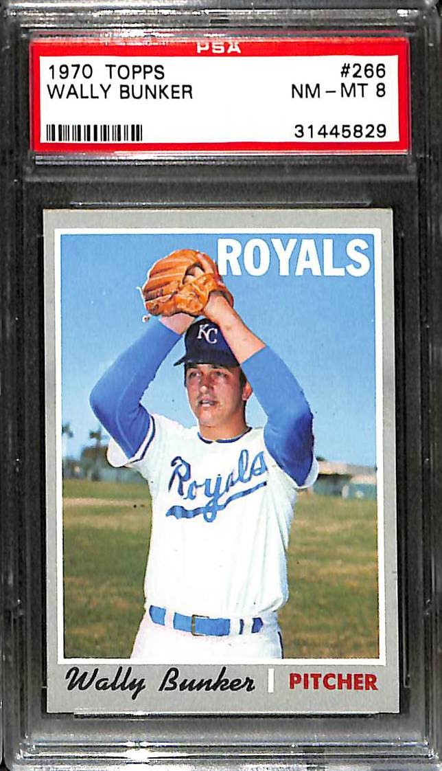 1970 Topps TOPPS #266 Wally Bunker front