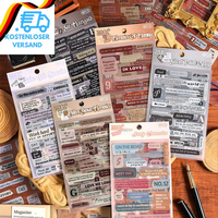 800 StüCk Sticker SprüChe 36 Sheets Scrapbook Stickers Scrapbook ZubehöR Set Scr