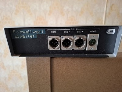 Schwellwert-Schalter Delta System Studiotechnik Rundfunk SDR Stuttgart XLR Box
