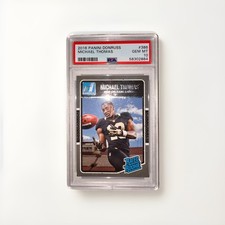 2016 Panini Donruss Michael Thomas Rated Rookie RC #386 PSA 10 Gem