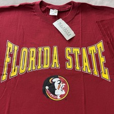 Florida State Seminoles VINTAGE Mens T-shirt XL - NCAA - M.J. Soffe Tags - USA