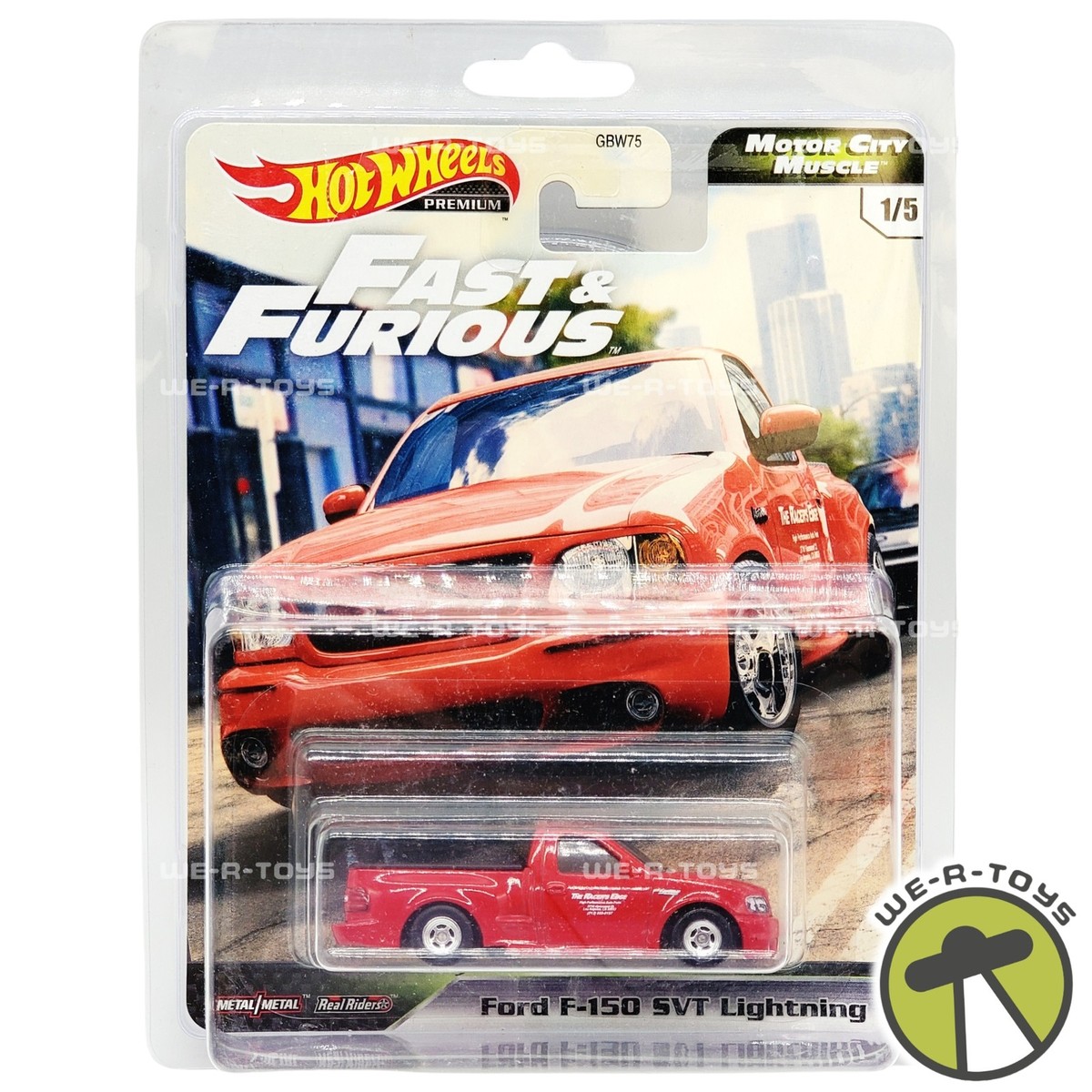Hot Wheels Premium Fast & Furious Red Ford F-150 SVT Lightning