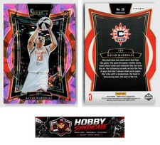 2025 Panini Select WNBA Basketball #26 Rayah Marshall Pink Ice Prizms RC Rookie