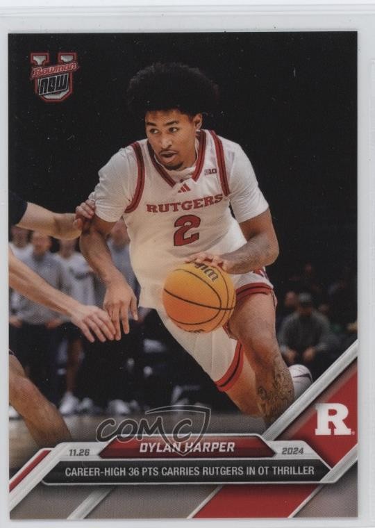 2024-25 Bowman U Now /865 Dylan Harper #18 10fs