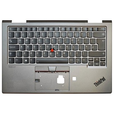 Lenovo X1 Yoga Gen 4 Handauflage Obergehäuse mit Tastatur AM1AF000J00 SN20R55515