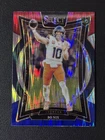 2024 Select Concourse Bo Nix Red Blue Shock #30 Rookie Card Broncos