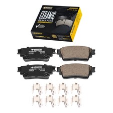Rear Ceramic Brake Pads w/Hardware For Mitsubishi Outlander Phev Eclipse Cross ~