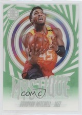 2019-20 Panini Illusions Mystique Emerald Donovan Mitchell #13 0c6