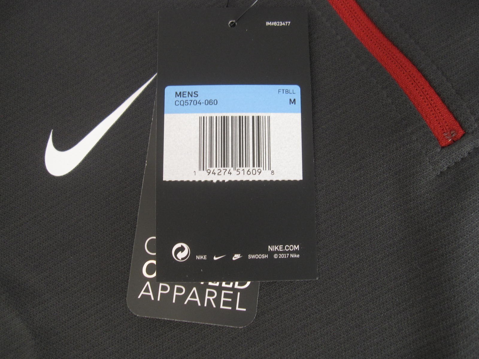 New Nike Oklahoma Sooners 1/4 Zip Pullover Field Colligate Sz M (CQ5704-060) M58 thumbnail 6