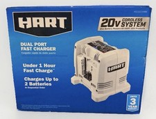 Hart 20V Dual Port Fast Battery Charger HGCG021VNM for Cordless Power Tool