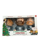 A PHILLY SPECIAL CHRISTMAS HOLIDAY HUDDLE Philadelphia Eagles COLLECTOR SET- NEW