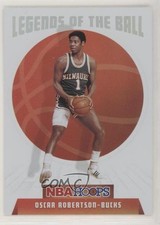 2019-20 Panini NBA Hoops Legends of the Ball Oscar Robertson #12 HOF 0o6v