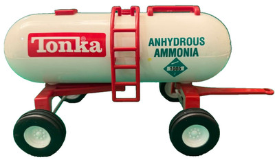 Tonka Red Trailer ANHYDROUS AMMONIA Diecast & Plastic Maisto 2003 HASBRO
