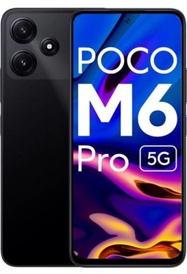 POCO M6 Pro 5G (Power Black, 64GB) (4GB RAM) Factory Network Unlocked