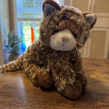 TY CLASSIC 2006 BROWN TABBY KITTY CAT CATSKILLS PLUSH STUFFED ANIMAL