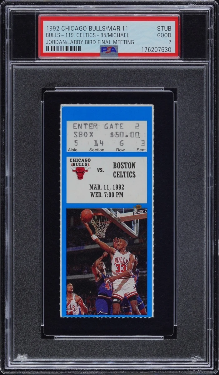 Basketball Chicago Bulls Vintage Sports Ticket Stubs for sale | eBay