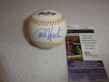 Torii Hunter Hand Signed Rawlings Gold Glove Baseball Autograph JSA #K06035 MLB