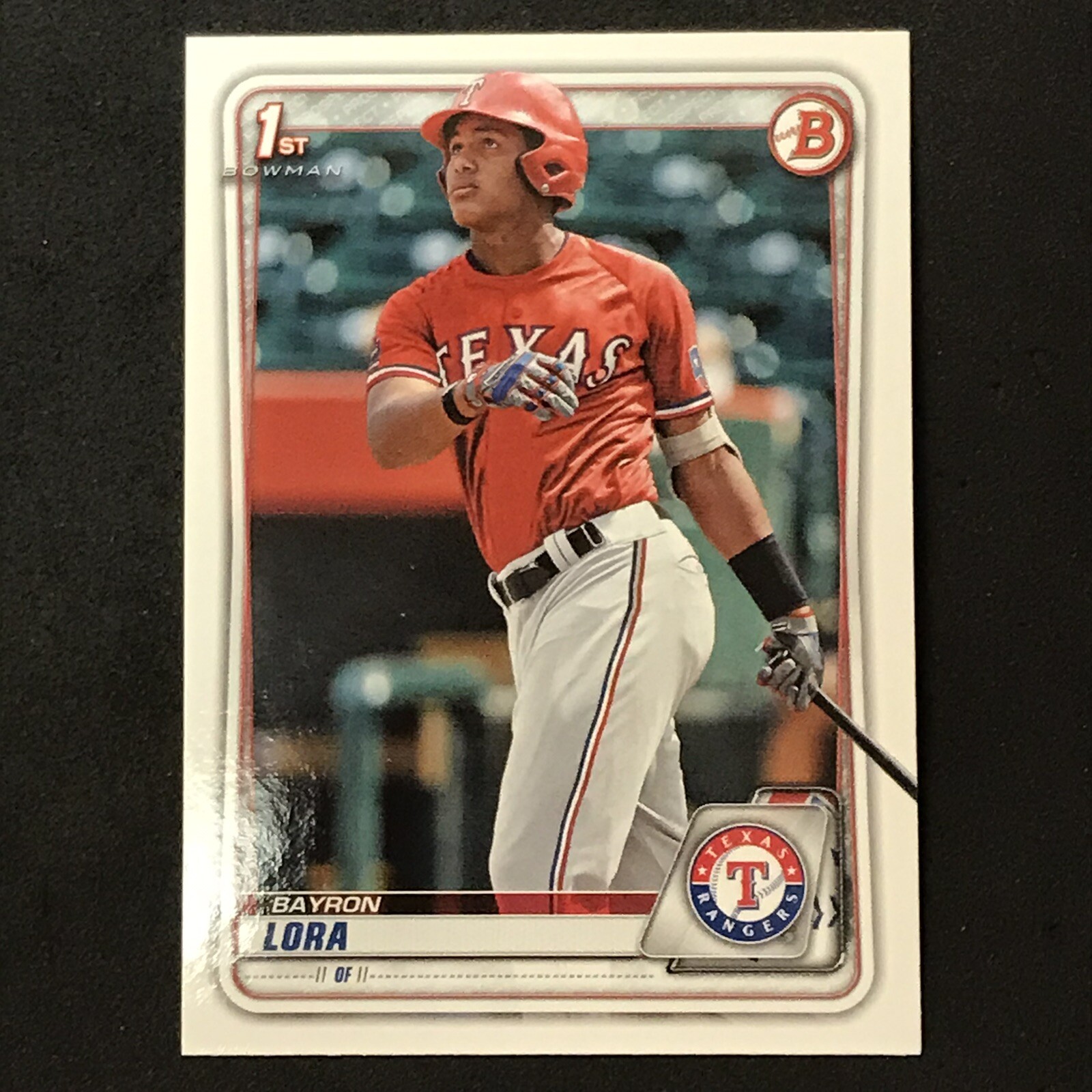 Bayron Lora 2020 Bowman Prospects 1st Bowman #BP-52 Texas Rangers