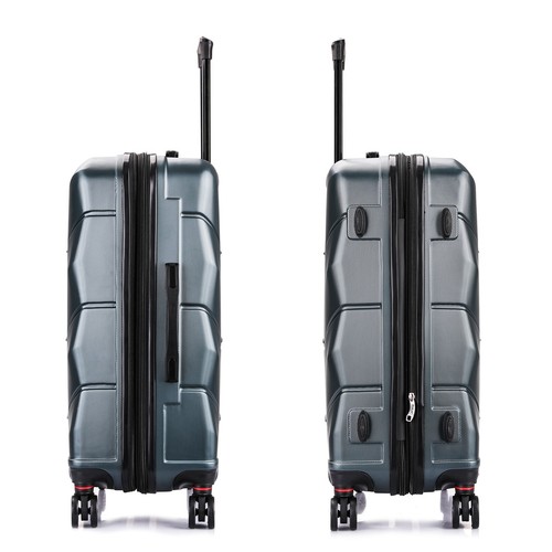 DUKAP Zonix 26" Hard Shell Medium Luggage Spinner Wheel Expandable Suitcase - Picture 49 of 70