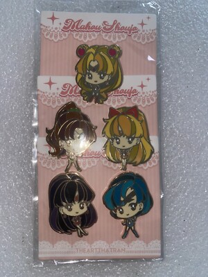 Magical Girl Hard Emaille Pins Mond Mars Merkur Jupiter Venus Abzeichen