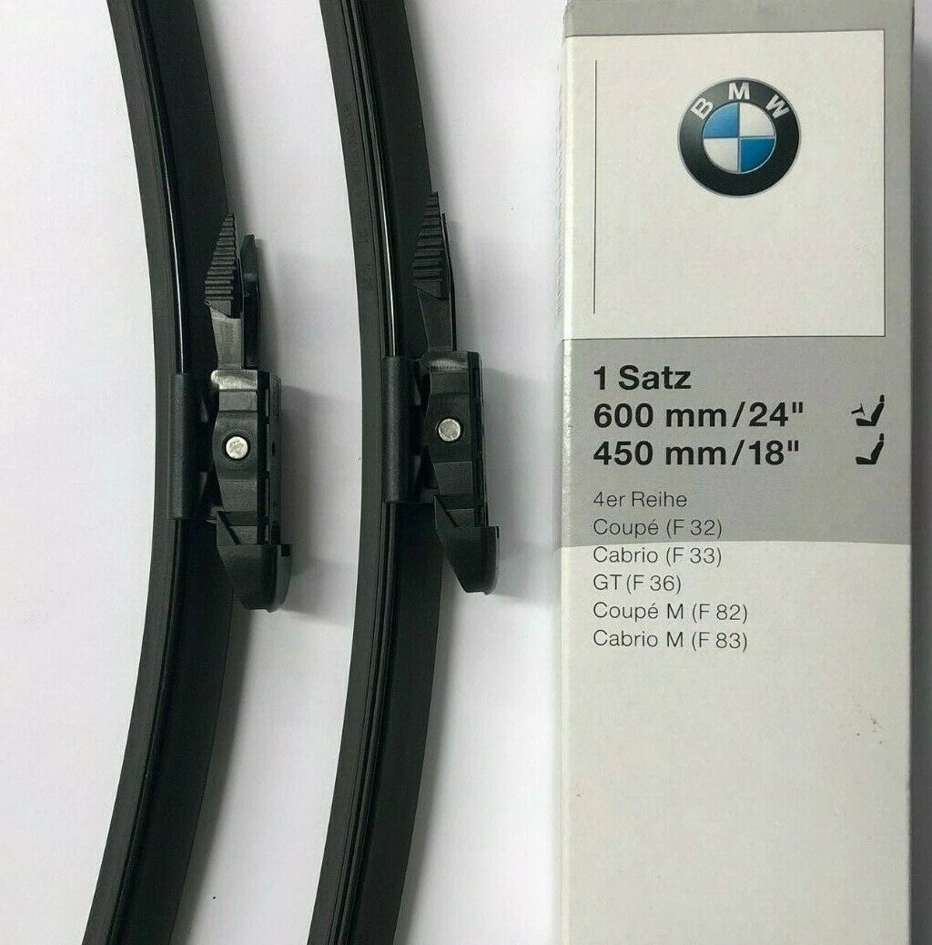 Genuine BMW 4 Series Front Wiper Blade Set 61615A43588 F32/F33/F36 