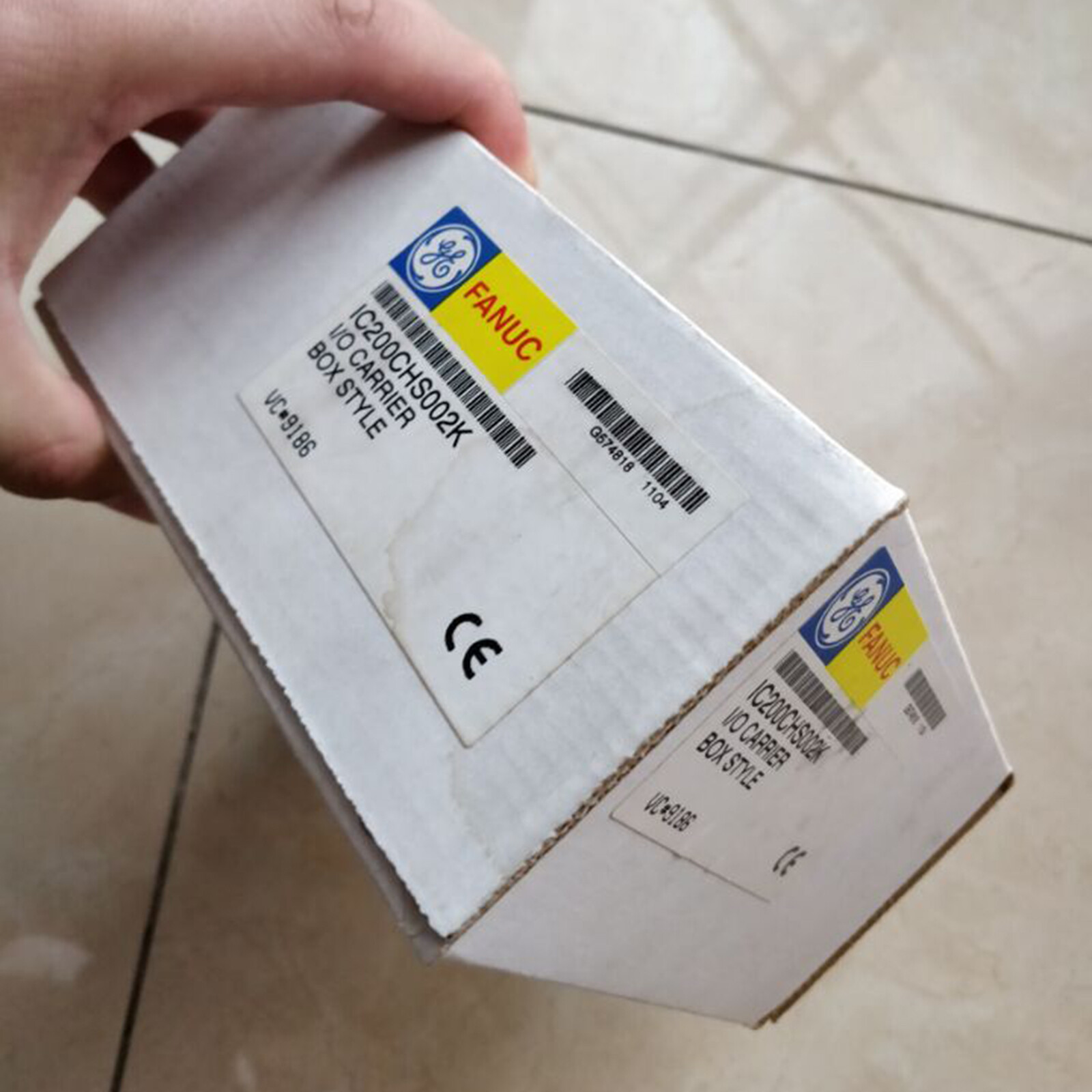 One Brand New GE Fanuc IC200CHS002K I/O Carrier Free Expedited Shipping