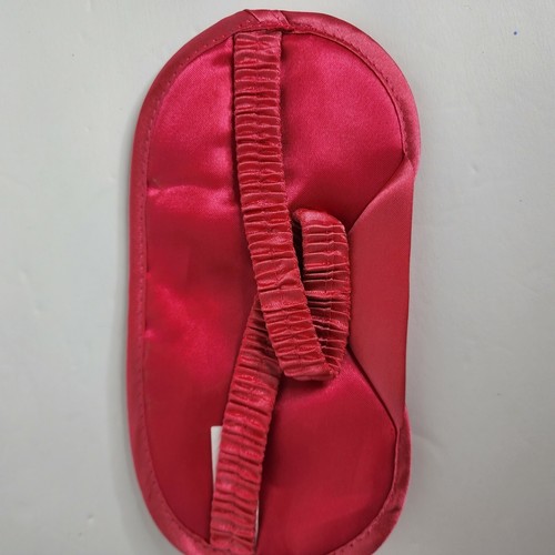 Shush Sleeping Eye Mask Bling Satin Elastic Strap Blocks Light So cute! - Picture 4 of 5