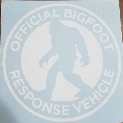 BIGFOOT Vinyl Decal -Sticker for Car Truck SUV Bumper Wall Laptop Home Response - Foto 2 di 5