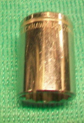 BLACKHAWK SOCKETS 1/2" 3/8" 1/4' DRIVE 6PT. ,8PT, 12PT. SAE METRIC DEEP REG - Picture 21 of 79