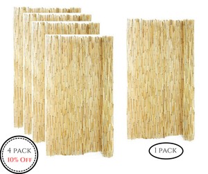 Garden-Fence-Bamboo-Outdoor-Backyard-Reed-Fencing-Landscape-6-ft-H-x-16-ft-L