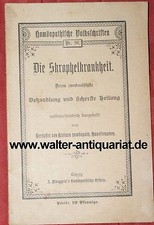 Die Skrophelkrankheit um 1890 Behandlung Heil...