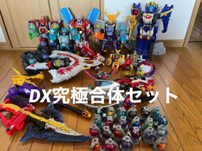 Power Rangers Uchu Sentai Kyuranger DX Megazord set Bundle Bulk japan