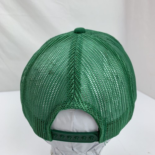 St J Youth Green Trucker Ball Cap Hat Snapback - Picture 3 of 5