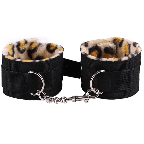 BDSM 2 Pieces Bondage SM Kit Restraint Set Love Handcuffs Collar Slave - Picture 32 of 36
